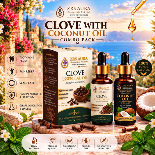 clove with coconut oil